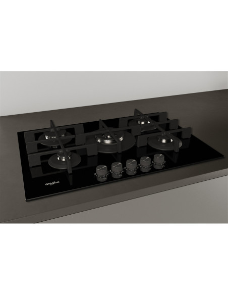 WHIRLPOOL - Placa Cristal Gás GOWL 728NB – Placas – stockin.pt