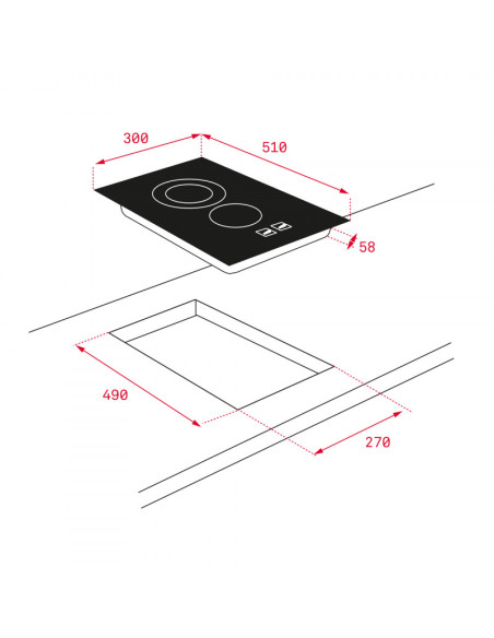 TEKA - Placa Vitrocerâmica TZC 32320 TTC 112540002 – Placas – stockin.pt