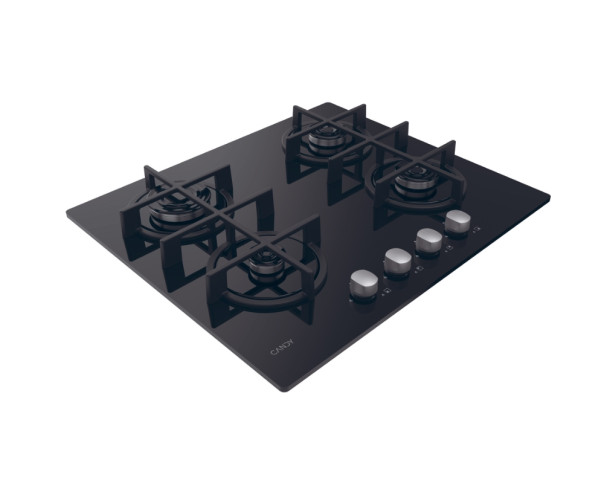 CANDY - Placa a Gás em Vidro CVG 6 B – Placas – stockin.pt