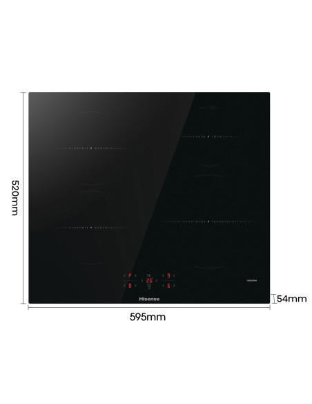 HISENSE - Placa Indução HI6401BSC – Placas – stockin.pt