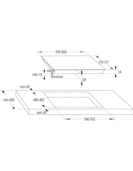 HISENSE - Placa Indução HI6401BSC – Placas – stockin.pt