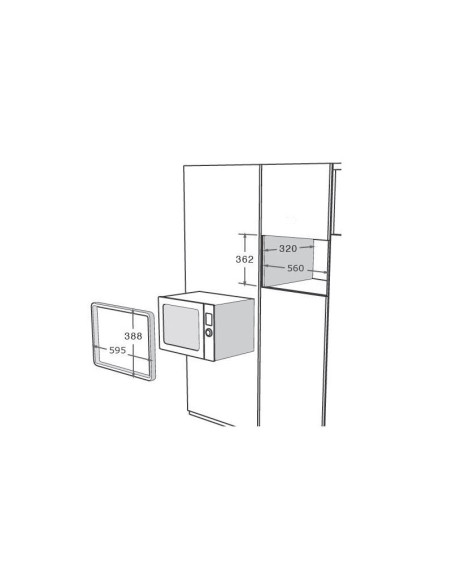 MEIRELES - Microondas MMI 25 BL – Micro-ondas – stockin.pt