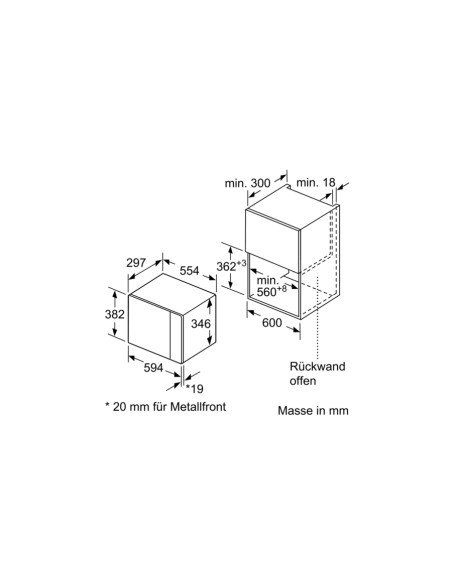 BOSCH - Microondas BFL520MS0 – Micro-ondas – stockin.pt