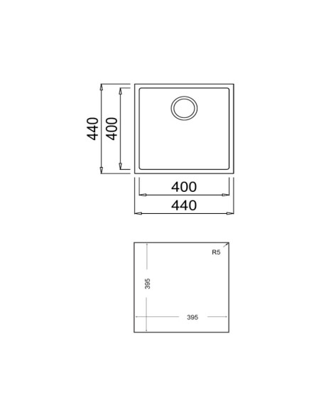 TEKA - Lava Louças SQUARE 40.40 TG BLACK – Lava-Loiças – stockin.pt