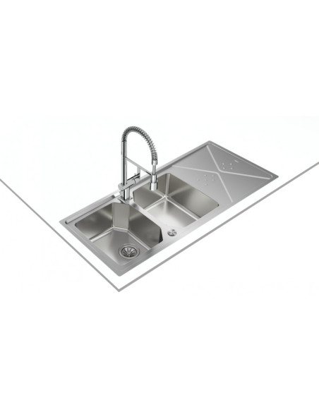 TEKA - Lava-Loiças BROOKLYN 80M-XP 2C1E MAESTRO 115160010 – Lava-Loiças – stockin.pt