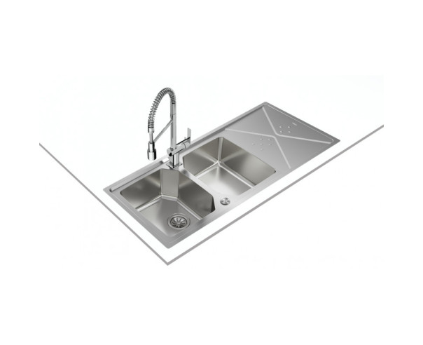 TEKA - Lava-Loiças BROOKLYN 80M-XP 2C1E MAESTRO 115160010 – Lava-Loiças – stockin.pt