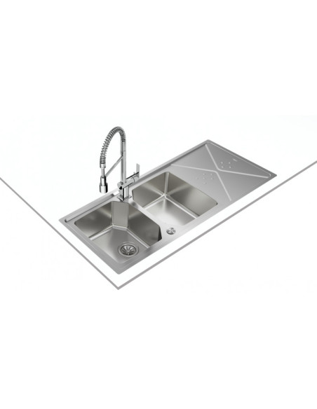 TEKA - Lava-Loiças BROOKLYN 80M-XP 2C1E MAESTRO 115160010 – Lava-Loiças – stockin.pt