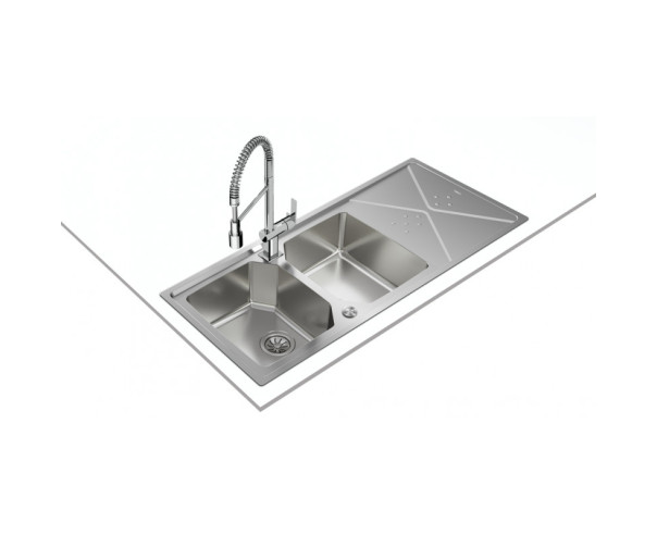 TEKA - Lava-Loiças BROOKLYN 80M-XP 2C1E MAESTRO 115160010 – Lava-Loiças – stockin.pt