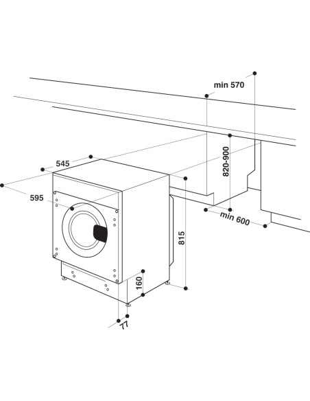 WHIRLPOOL - Máq. Lavar Roupa BI WMWG 91485 EU – Lavar Roupa Encastre – stockin.pt