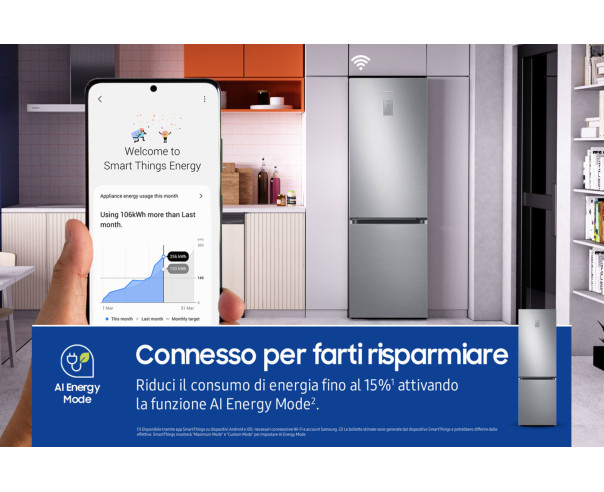 SAMSUNG - Combinado RB34C671DS9EF – Combinados – stockin.pt