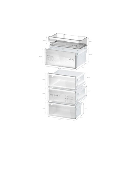 BOSCH - Combinado Serie4 NoFrost KGN392ICF – Combinados – stockin.pt