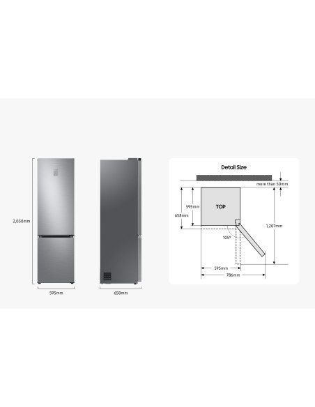 SAMSUNG - Combinado RB34C600DSAEF – Combinados – stockin.pt