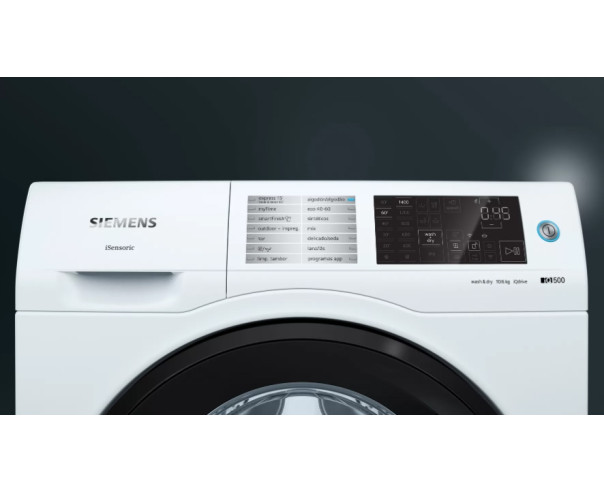 SIEMENS - Máq. LavarSecar Roupa IQ500 WD4HU541ES – Lavar e Secar Roupa – stockin.pt