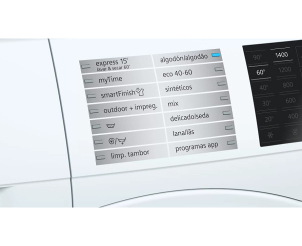 SIEMENS - Máq. LavarSecar Roupa IQ500 WD4HU541ES – Lavar e Secar Roupa – stockin.pt