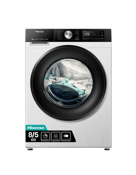 HISENSE - Máq. LavarSecar Roupa WD3S8043BW3 – Lavar e Secar Roupa – stockin.pt