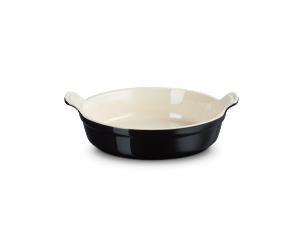 LE CREUSET - Tabuleiro Redondo 24cm Heritage, Negro Onix 61129241400007 – Cerâmica de Grés – stockin.pt