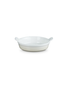 LE CREUSET - Tabuleiro Redondo 24cm Heritage, Merengue 61129247160007 – Cerâmica de Grés – stockin.pt