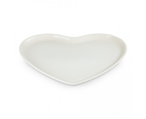 LE CREUSET - Prato Coração 32cm Merengue 80616327160003 – Cerâmica de Grés – stockin.pt