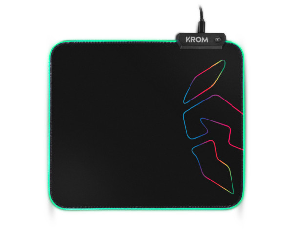 KROM - Tapete Rato Gaming NXKROMKNTRGB – Tapetes de Rato – stockin.pt