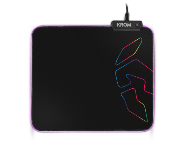 KROM - Tapete Rato Gaming NXKROMKNTRGB – Tapetes de Rato – stockin.pt