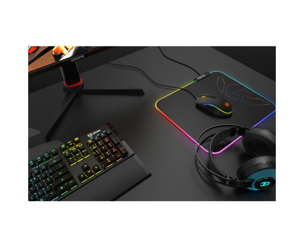 KROM - Tapete Rato Gaming NXKROMKNTRGB – Tapetes de Rato – stockin.pt