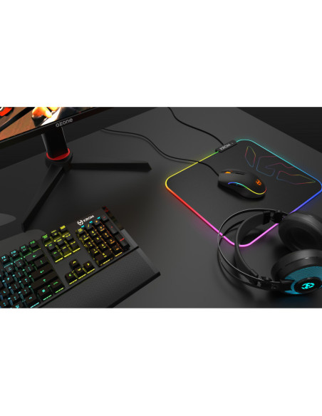 KROM - Tapete Rato Gaming NXKROMKNTRGB – Tapetes de Rato – stockin.pt