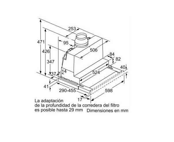 SIEMENS - Exaustor Telescopico IQ300 LI67SA531 – Exaustores – stockin.pt