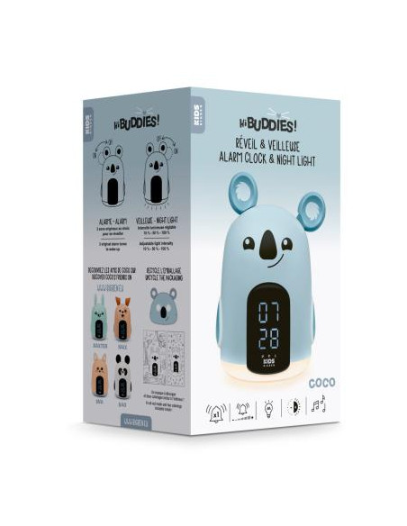 BIGBEN - Despertador e Luz de Presença RKIDSKOALA – Acessórios Puericultura – stockin.pt