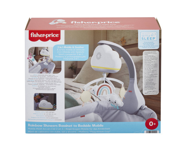 FISHER-PRICE - Móvel Cabeceira Arco-Iris HBP40 – Recém-nascido – stockin.pt
