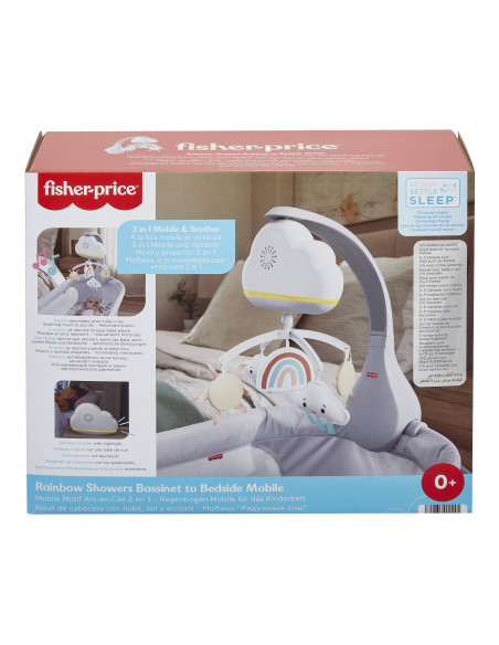 FISHER-PRICE - Móvel Cabeceira Arco-Iris HBP40 – Recém-nascido – stockin.pt