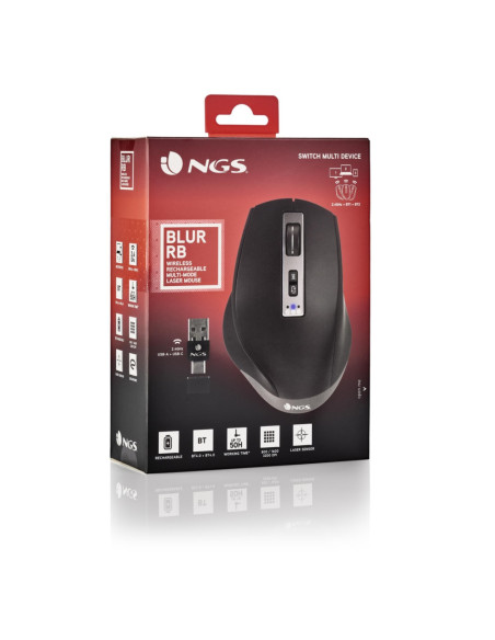 NGS - Rato Wireless BLUR-RB – Ratos – stockin.pt