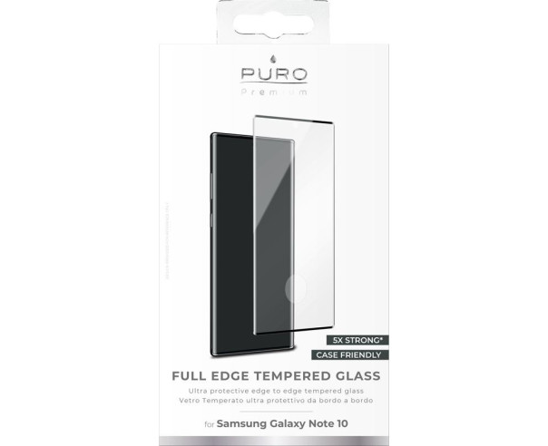 PURO - Vidro Temp. Note 10 SDGFSGNOTE10SGBLK – Películas – stockin.pt