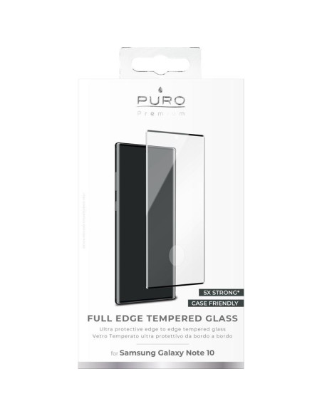 PURO - Vidro Temp. Note 10 SDGFSGNOTE10SGBLK – Películas – stockin.pt