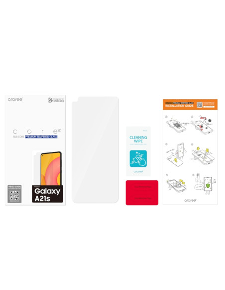 SAMSUNG - Vidro Temp. Galaxy A21s GP-TTA217KDATW – Películas – stockin.pt