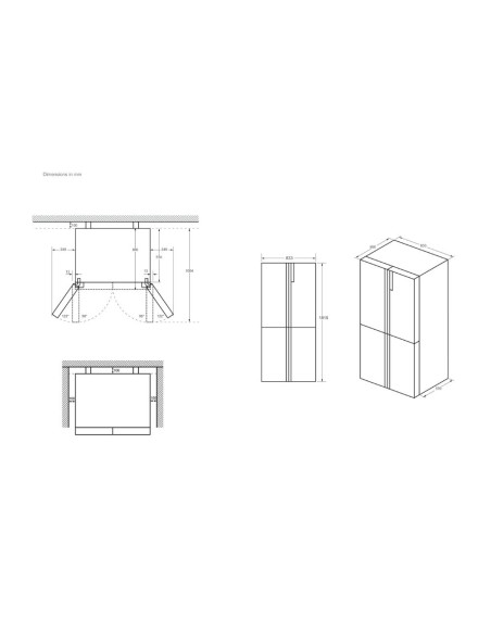 Side by Side Haier Hcr-381-8enpt – Side by Side – stockin.pt