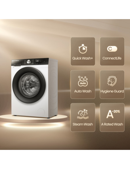 HISENSE - Máq. LavarSecar Roupa WD3S1043BW3 – Lavar e Secar Roupa – stockin.pt
