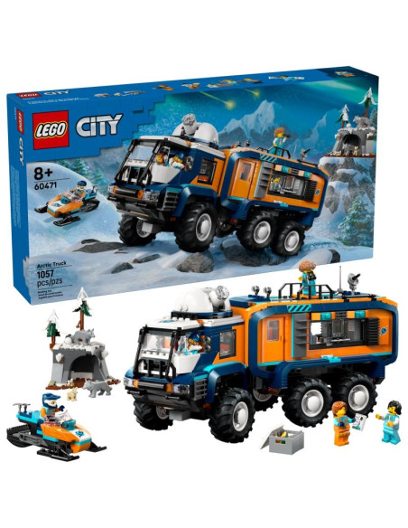 LEGO Camião e Laboratório de Exploração Científica do Ártico 60471 – City – stockin.pt