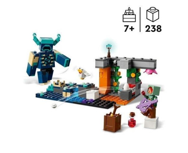 LEGO O Encontro com o Guarda 21274 – Minecraft – stockin.pt