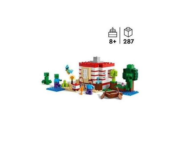 LEGO A Casa TNT da Selva 21275 – Minecraft – stockin.pt