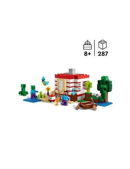 LEGO A Casa TNT da Selva 21275 – Minecraft – stockin.pt