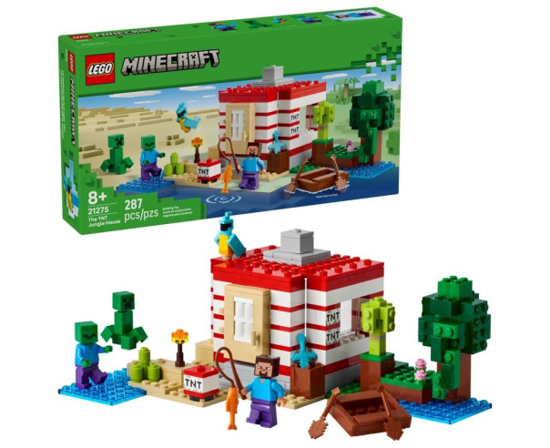 LEGO A Casa TNT da Selva 21275 – Minecraft – stockin.pt