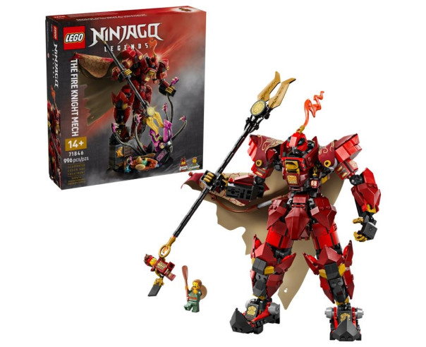 LEGO O Mech Cavaleiro de Fogo 71846 – Ninjago – stockin.pt