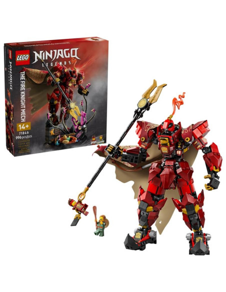 LEGO O Mech Cavaleiro de Fogo 71846 – Ninjago – stockin.pt