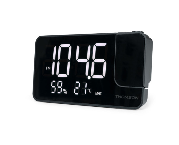 THOMSON - Rádio Despertador c Projeção CP100T – Rádios e Despertadores – stockin.pt