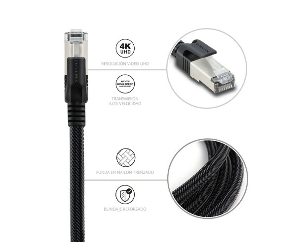 METRONIC - Cabo Rede RJ 45 Categoria 8-1,5m 395631 – Rede – stockin.pt
