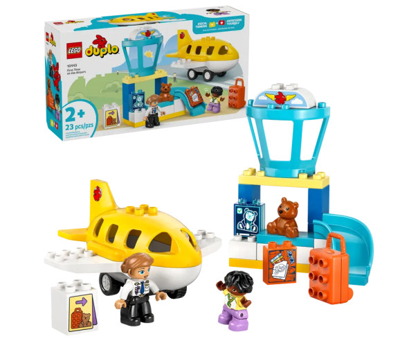 LEGO Primeira Vez no Aeroporto 10443 – DUPLO – stockin.pt