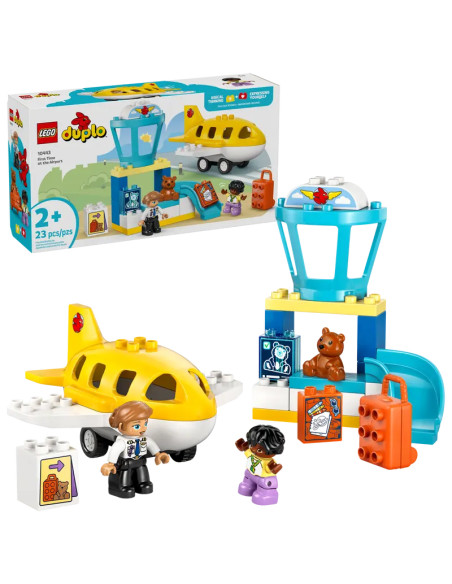 LEGO Primeira Vez no Aeroporto 10443 – DUPLO – stockin.pt