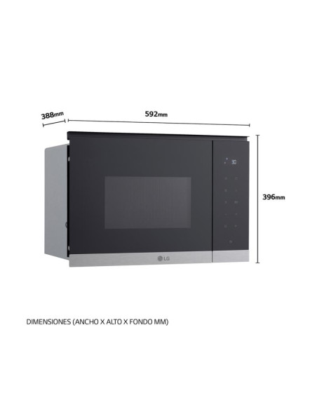 LG - Microondas Encastre MG7Z2593D – Micro-ondas – stockin.pt