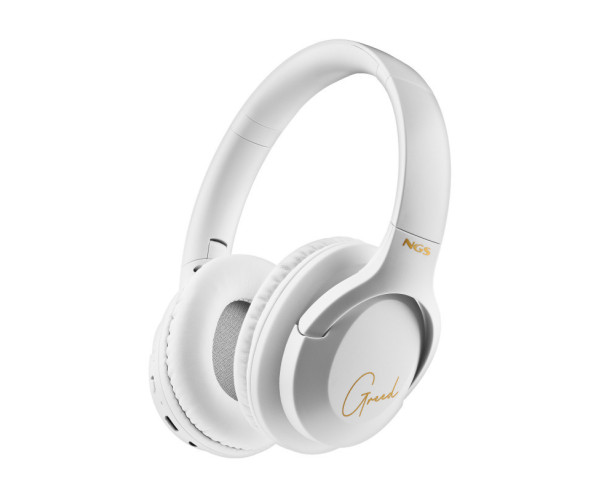 NGS - Auscultadores Bluetooth com Microfone ARTICAGREEDWHITE – Auscultadores – stockin.pt