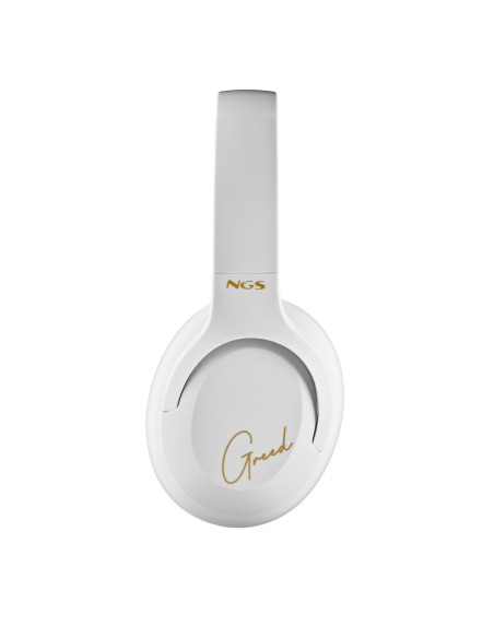 NGS - Auscultadores Bluetooth com Microfone ARTICAGREEDWHITE – Auscultadores – stockin.pt